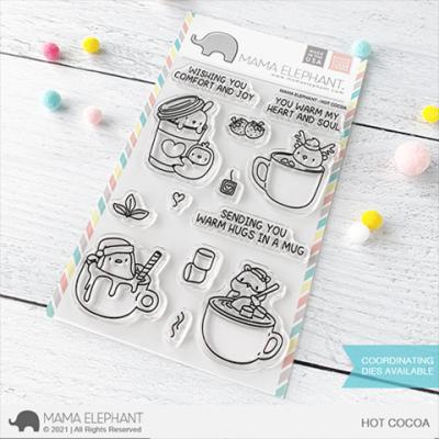 Mama Elephant Clear Stamps - Hot Cocoa